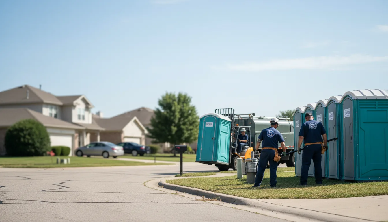 Porta Potty Rental in Forsan, TX near me